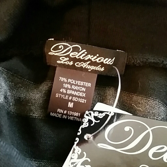 Delirious Los Angeles black dress M - Picture 4 of 4